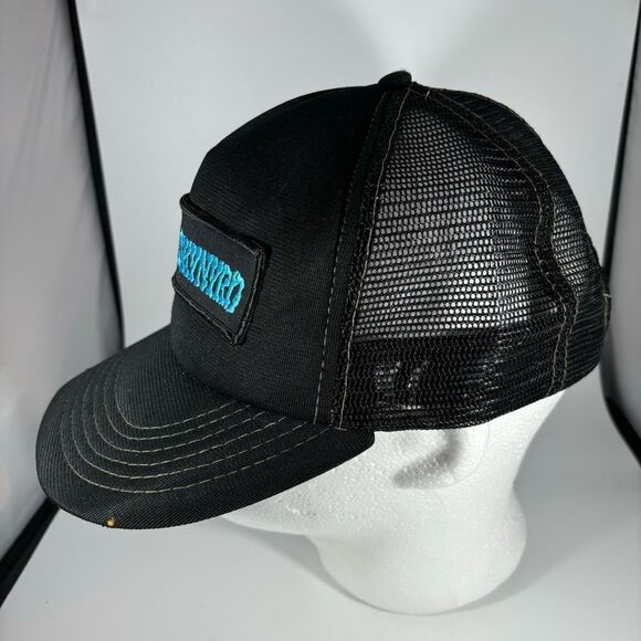 Lynyrd Skynyrd Snapback Mesh Trucker Hat Cap Black One Size - Picture 2 of 6